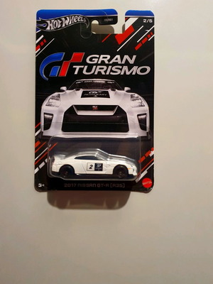 Nissan GT-R R35 Hot Wheels Gran Turismo new