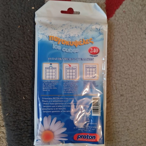 Ice cubes pack of 240 new single-use