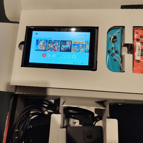 Nintendo Switch used with Pro Controller and Dock