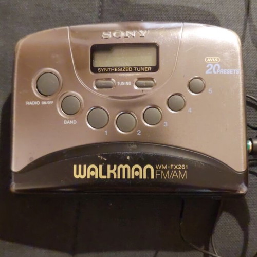 Sony Walkman WM-FX261 cassette player used, non-working