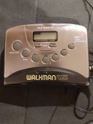 Sony Walkman WM-FX261 cassette player used, non-working