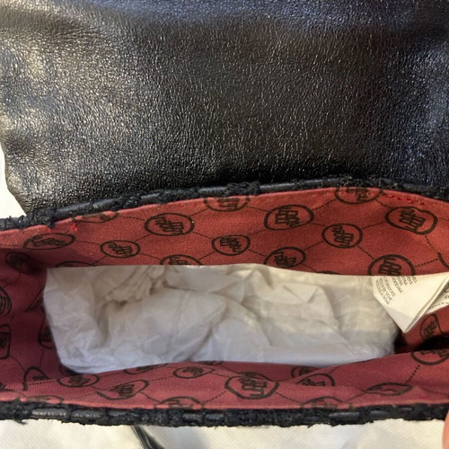 Ferre Collezioni black crossbody bag like new