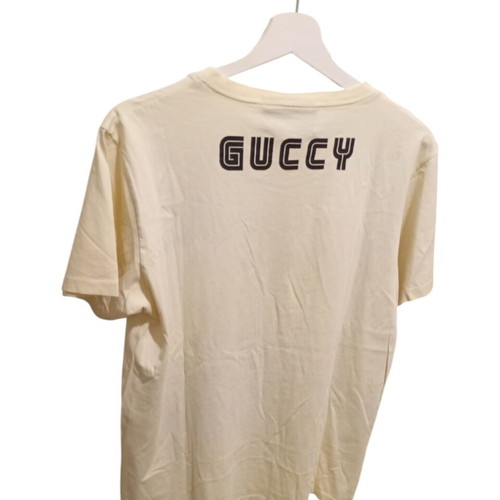 Gucci Elton John t-shirt like new, beige, unisex size M