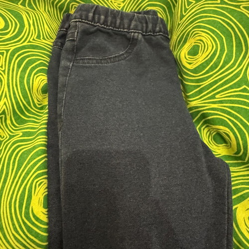 Girls' jeans pants like new, size 134 cm, blue