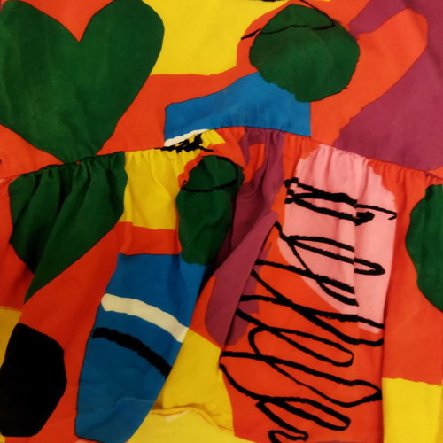 Stella McCartney dress 8 years used, colorful Tencel™ fabric