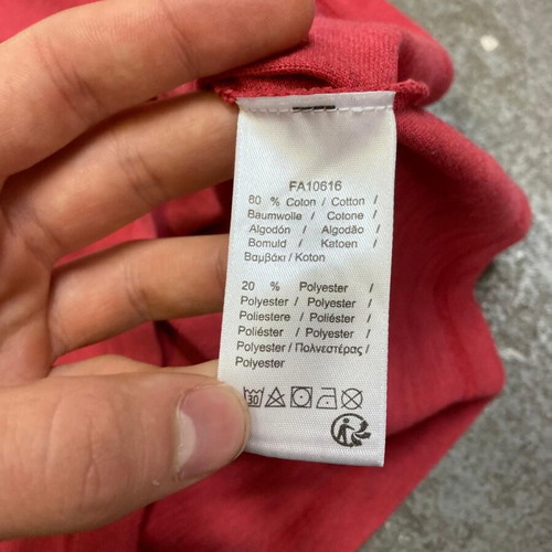 Lacoste Polo shirt red size S
