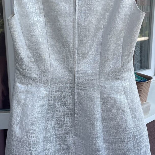 H&M elegant silver dress new, size M