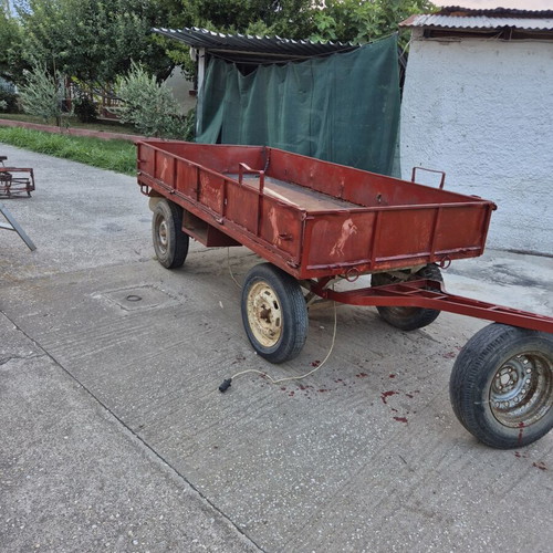 Car Trailer used, 1.5x3.20 with Drawbar 1.30