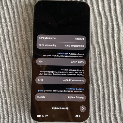 iPhone 15 Pro 256GB Natural Titanium like new