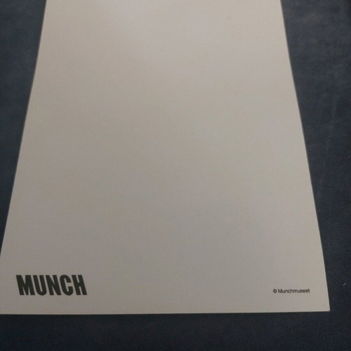 MUNCH card new from Oslo Norway museum