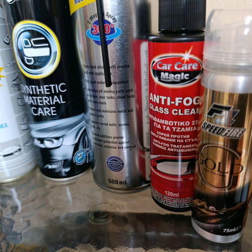 Car care items new, pack of 8 pieces