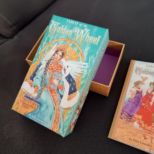 Tarot cards of the Golden Wheel like new, with box and info book