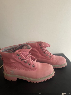 Timberland pink boots like new, size 37.5-38