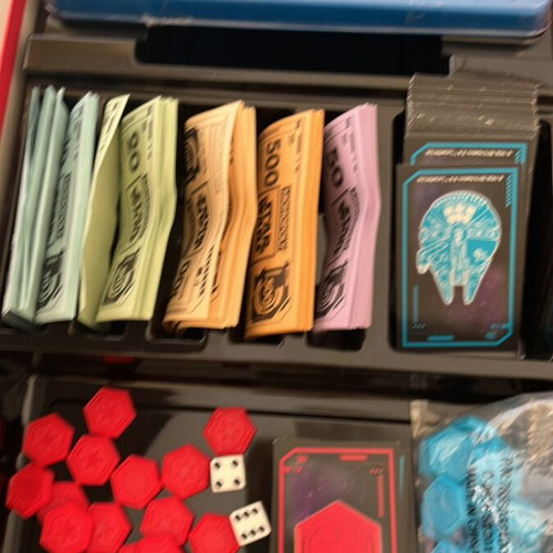 Monopoly Star Wars board game used