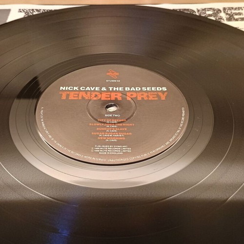 Nick Cave & The Bad Seeds Tender Prey vinyl like new, rock