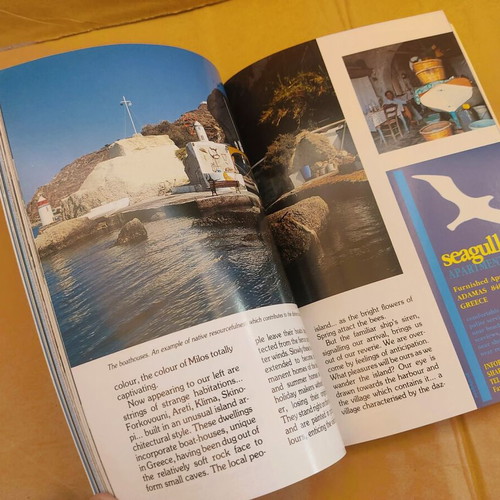 Milos 1992 Collectible Tourist Guide like new, English