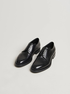 Giorgio Armani Derby Shoes size 43 like new, black leather