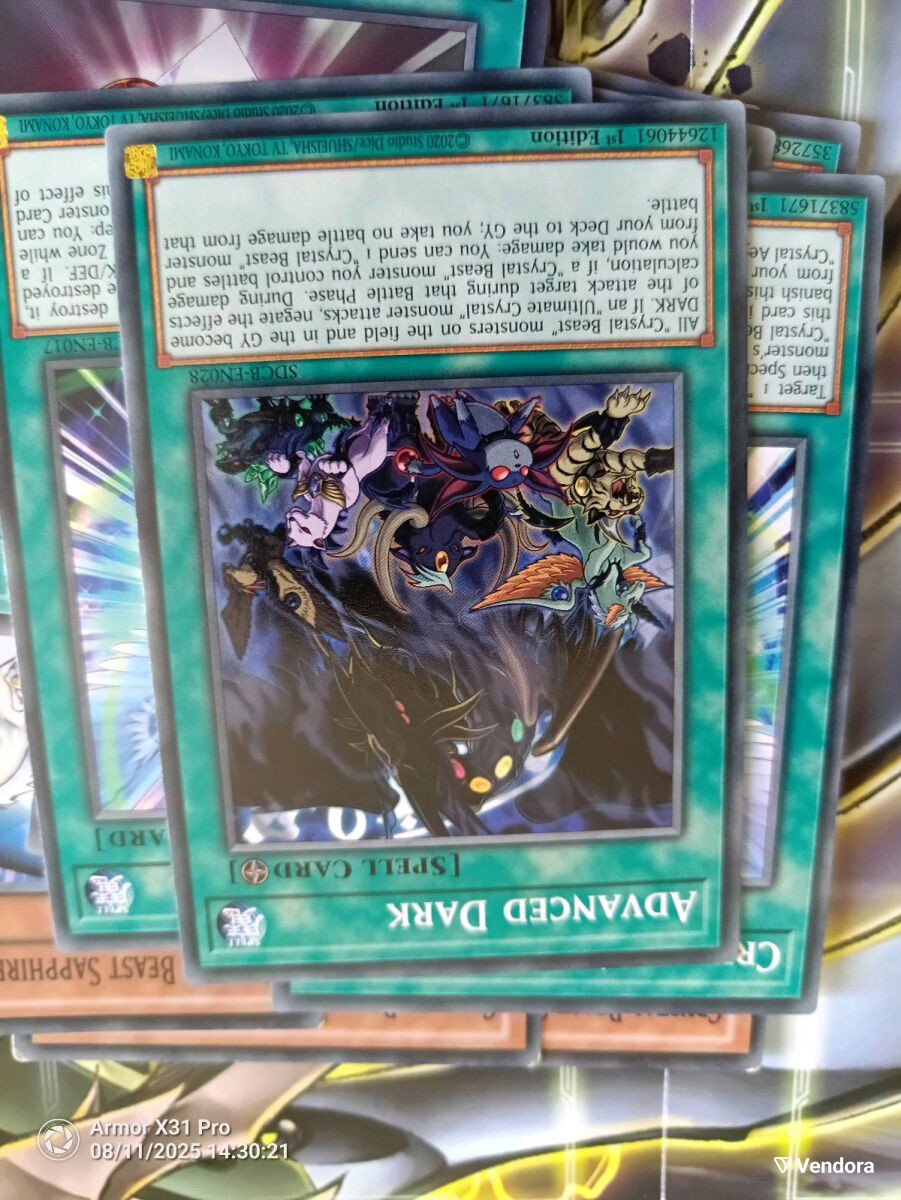 yugioh advanced dark deck Complete Custom for Yu-Gi-Oh! GX This new form of Reign Yugioh Advanced Dark SGX1-EN120 Konami