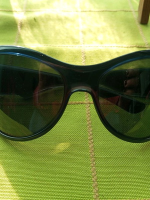 RF sunglasses used with scratched lenses