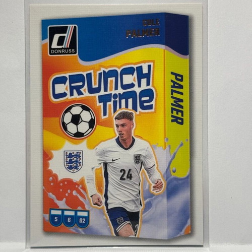 Panini Donruss Cole Palmer #6 Crunch Time 2024-25 card new