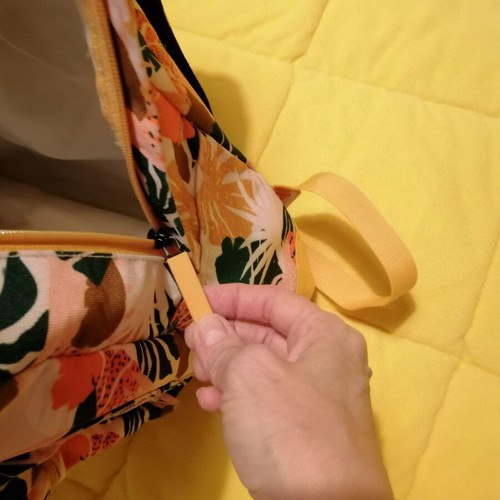 Santos backpack with reinforced back like new