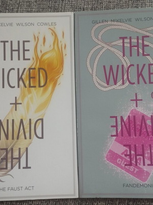 The Wicked & The Divine Vol. 1&2 graphic novels, like new