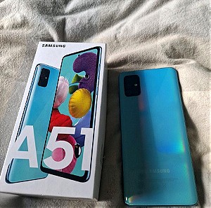 Πωλείται smartphone Samsung A51 - Prism Crush Blue 128GB