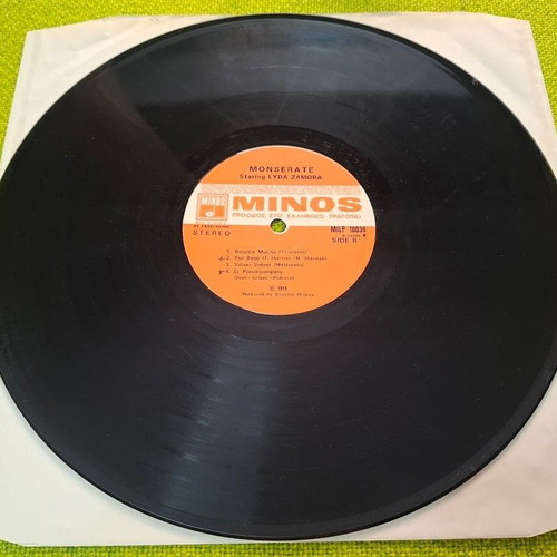Monserate Starring Lyda Zamora LP μεταχειρισμένο, Latin