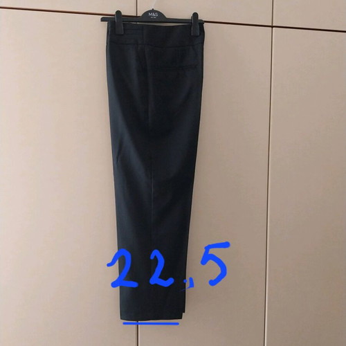 Marks and Spencer Autograph women's pants black like new, 100% wool, size XL
