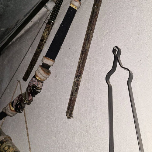 Bow arrows swords used