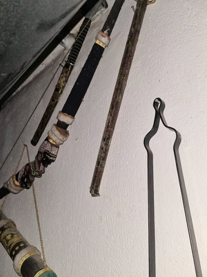 Bow arrows swords used