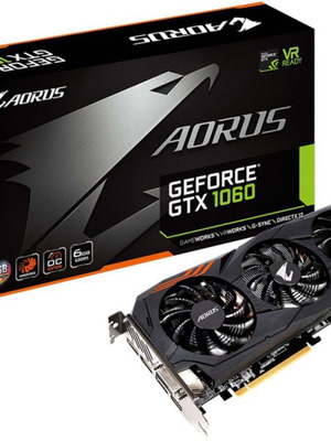 Gigabyte Aorus GeForce GTX 1060 6GB graphics card