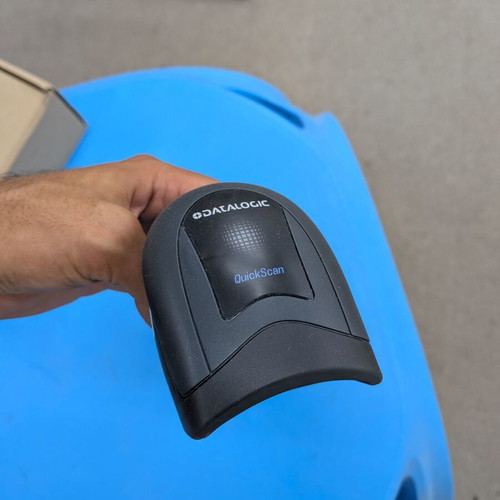Datalogic QuickScan QBT2101 Bluetooth wireless barcode scanner like new