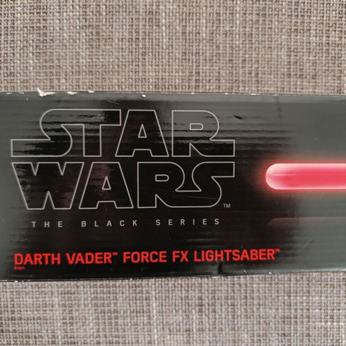 Star Wars The Black Series Darth Vader Force FX Lightsaber new