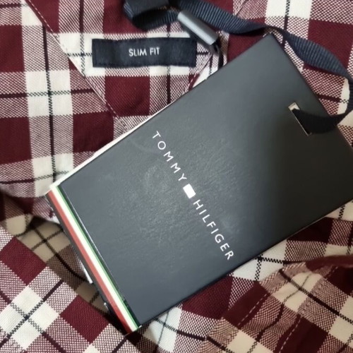 Tommy Hilfiger shirt new size S red