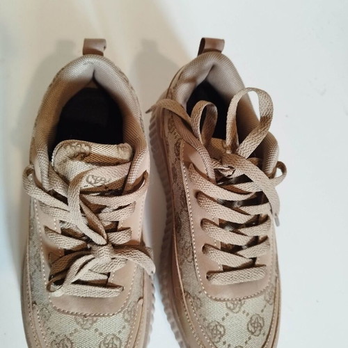 Athletic sneakers beige brown size 37 new