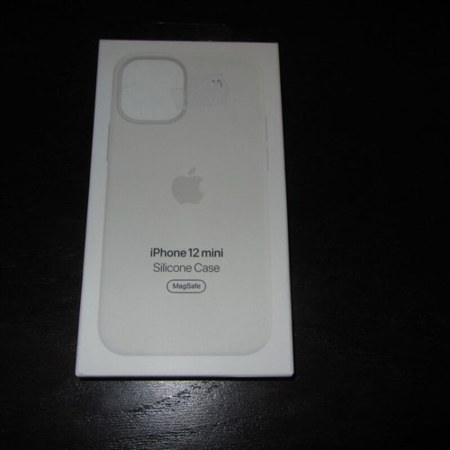 GENUINE APPLE IPHONE 12 MINI SILICONE CASE WHITE BRAND NEW SEALED