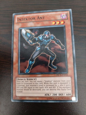 Yu-Gi-Oh Inzektor Ant like new