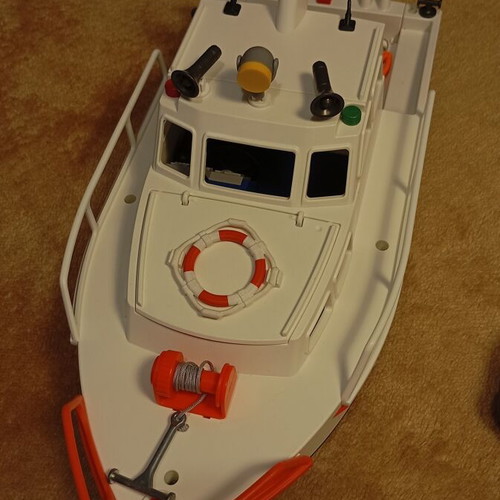 Playmobil police and coast guard collection used, 1990s sets