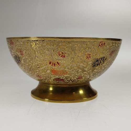 Small painted brass fontaniera used