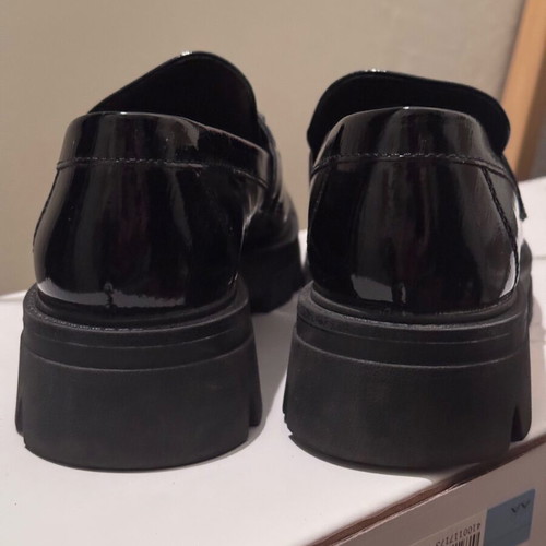 S.Oliver moccasins size 37 like new, patent leather