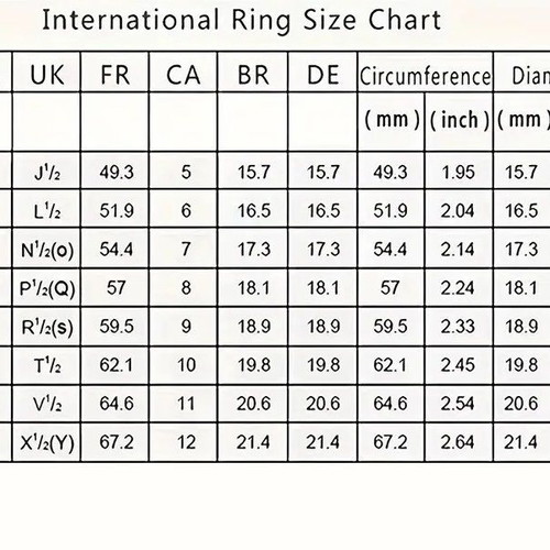 Ring sizer new, sizes USA No.1-17