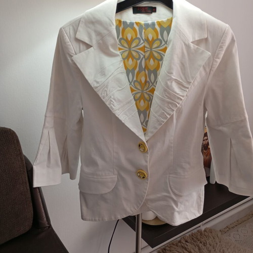 Zoem women's blazer white like new, size M