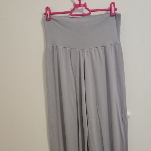 Women's Harem Pants, light grey, one size
