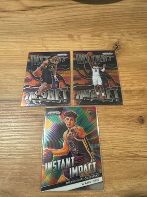 Κάρτες Panini Prizm καινούργιες, πακέτο 3 τεμαχίων