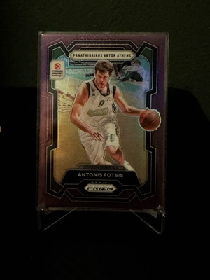 Panathinakos BC Antonis Fotsis Prizm Euroleague card like new
