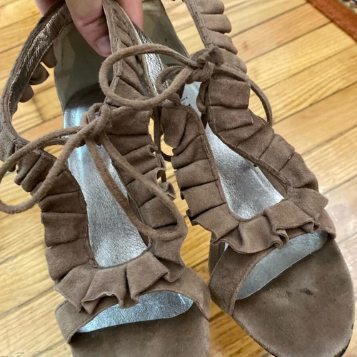 Toi&Moi suede heels like new, size 38, brown