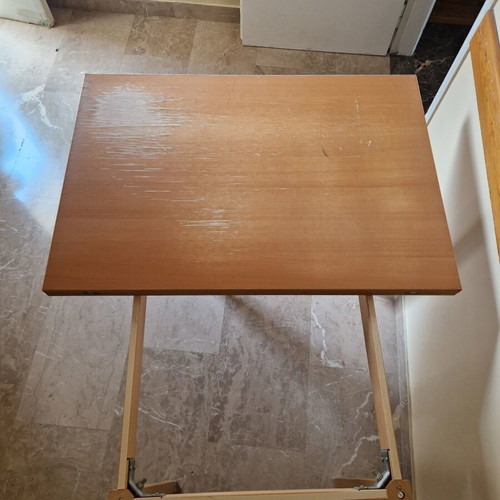 Folding kitchen table used, dimensions 124×90×72 open, 62×90×74 closed