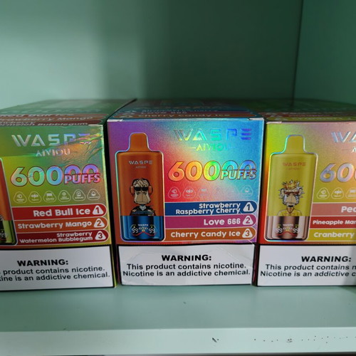 Waspe 60000 Puffs Vape 3 in 1 New with Triple Flavor