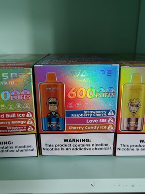 Waspe 60000 Puffs Vape 3 Σε 1 καινούργιο με τριπλή γεύση